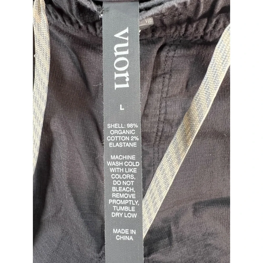 Vuori Pants Mens Large Ripstop Travel Jogger 34x30 Drawstring Climber Hiking